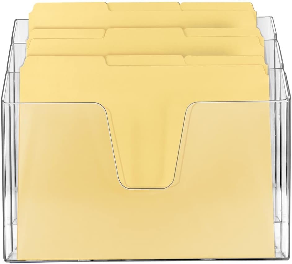 Horizontal Three-Tier File Organizer - Image 2
