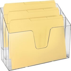 Horizontal Three-Tier File Organizer