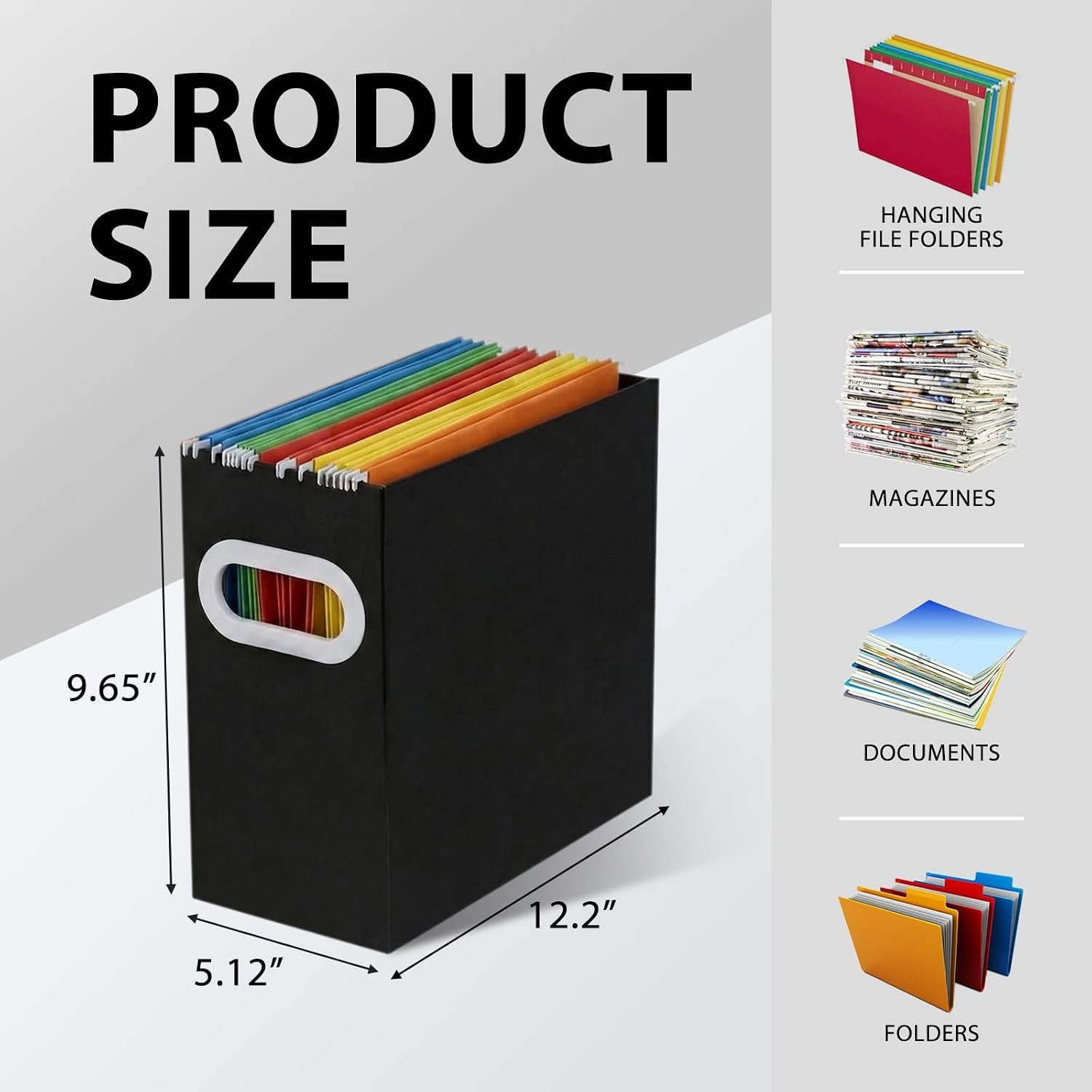 Hanging File Organizer (3-pack) - Image 2