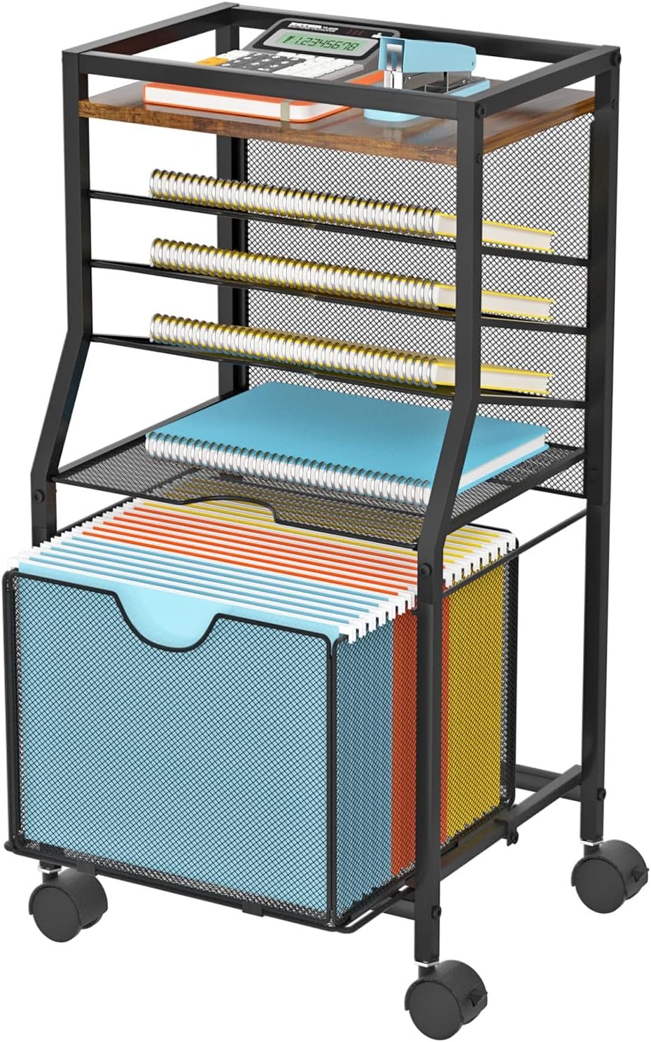 6-Drawer Mobile Desktop File Organizer