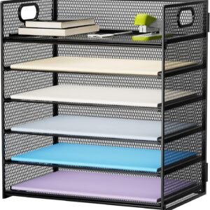 6-Layer Grid Desktop File Organizer